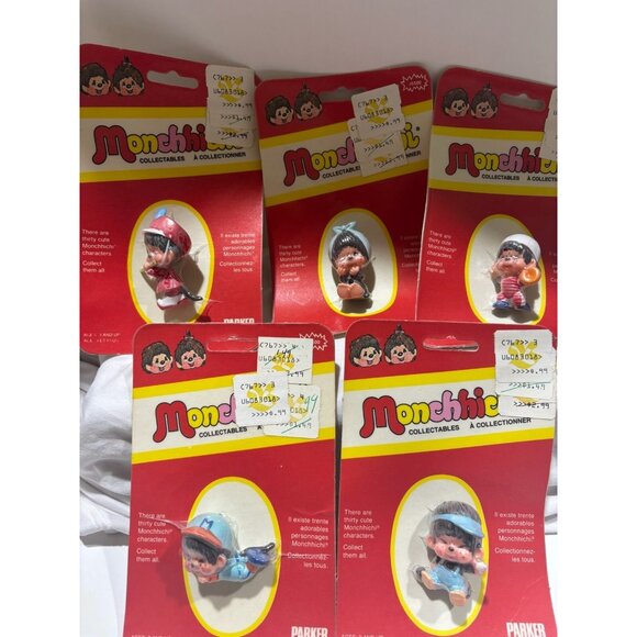 1974 Parker Monchhichi Sekiguchi Collectables HongKong 10 LOT OF VINTAGE - Picture 2 of 2